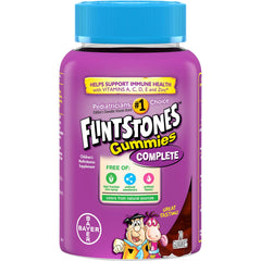 Flintstones Complete Multivitamin Gummies bottle for daily kid nutrition
