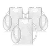 Flipping Holder mess-free snack setup prevents puree mess during snacks.