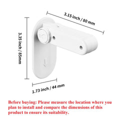 Flowden adhesive door lock installation demonstrates easy no-drill setup for parents