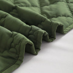 FLXXIE lightweight blanket in stroller demonstrates easy mobility and warmth without bulk