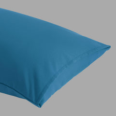 FLXXIE teal 14x20 pillowcase fits 13x18 toddler pillows and 12x16 inserts.