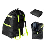 Flylin car seat travel bag opened for convenient gate-check travel.