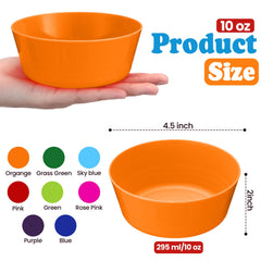 Foaincore colorful kid bowls collection ideal for cereals and fruit