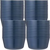 Foaincore kids plastic bowls in vibrant dark blue ideal for cereals and snacks