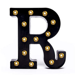 Foaky LED marquee letters night light with portable design for home or events