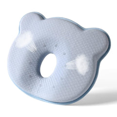 FOBSERD memory foam baby travel pillow with cartoon bear for on-the-go comfort.