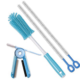 Fojaglad bottle cleaner 11.8 inches reaches corners with a gentle silicone head.
