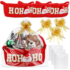 FoldTier Christmas basket set showing three empty baskets for gifting