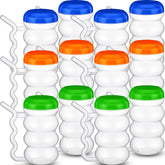 FoldTier Sip a Mug 12-piece set in assorted colors for family hydration.