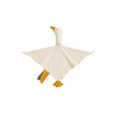FOMAISELF baby lovey security blanket in cotton muslin for gentle, breathable comfort.