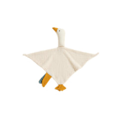 FOMAISELF baby lovey security blanket in cotton muslin for gentle, breathable comfort.