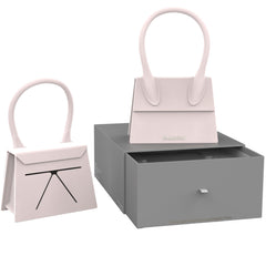FoodieTot toddler snack purse front view, compact and easy for little hands.