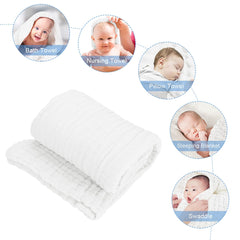 FOOK FISH 40x40 inch towel offers a generous wrap for babies.