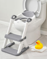 Forbena toddler potty seat with step stool ladder for secure training sessions.