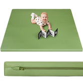 Foryoomi baby play mat 50x50 with foam padding for comfy crawling