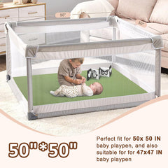 Foryoomi vegan leather dual-sided surface resists wear in living room