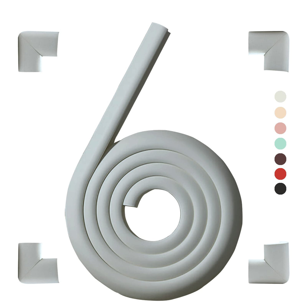 Fozobaiy edge bumper with four corner pads protecting furniture corners from bumps