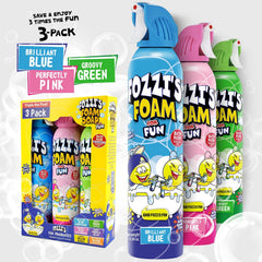 FOZZI'S mixed bath foam spray in berry scent for giggles and quick rinsing