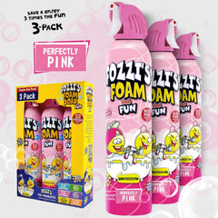 FOZZI'S Perfectly Pink spray-action bottle demonstrates reach for playful bath time.