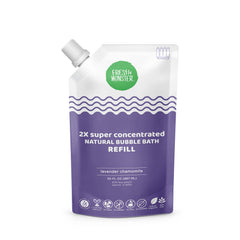 Fresh Monster Kids Bubble Bath bottle with lavender and chamomile for gentle bath time.
