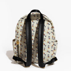 Freshly Picked Mickey Retro diaper compartments interior for organized diapering on the go.