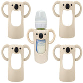 Frezonika koala sleeve on 8oz bottle for easy feeding.