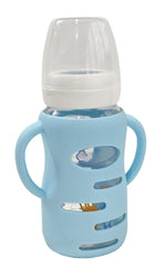 Frezonika sleeve protects the glass bottle and helps prevent drops during playtime