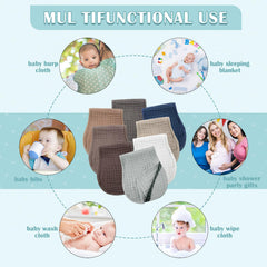 Frienda soft, skin-friendly muslin keeps baby comfortable.