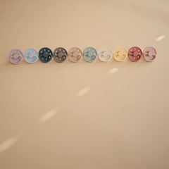 FRIGG Moon pacifier air holes for breathability and comfort