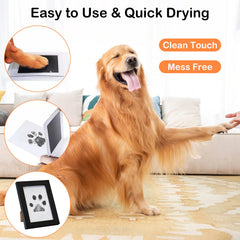 Frstem magnetic sheets for fridge display of pet memories.