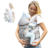 FRUITEAM baby carrier head support provides neck stability for comfort