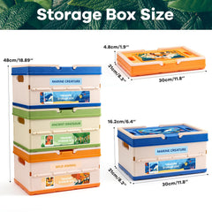 FRUSE foldable storage bin demonstrates compact design for space saving