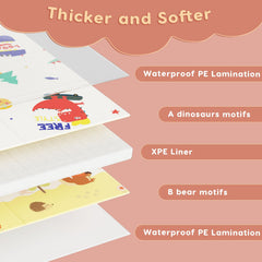 Fshibila waterproof surface allows quick wipe-clean maintenance.