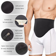 FSUHHIAD ostomy bath cover in shower use keeps bag dry and protected.