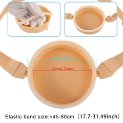 FSUHHIAD ostomy belt with adjustable velcro closure for a customizable, secure fit.