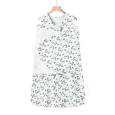 Ftikvo Little Monster Swaddle front view promotes secure, cozy sleep for newborns.