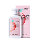 fu yan jie Peach Leaf Wash bottle for gentle intimate care with balanced pH