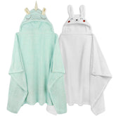 FUBANRAY toddler hooded towel dries baby quickly and warm