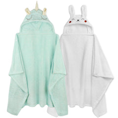 FUBANRAY toddler hooded towel dries baby quickly and warm