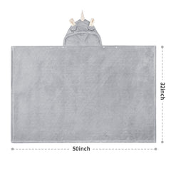 FUBANRAY ultra-absorbent microfiber towel quickly dries little skin