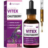 Fuenvegtal Vitex Drops bottle for convenient daily balance support