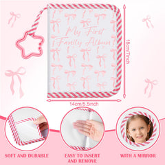 Fullhawl My First Family Album back with mirror for quick memory checks