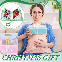 Fullhawl soft cloth photo album in colorful patterns ideal for crib or stroller attachment
