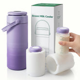 Fulljion breast milk cooler with 360-degree cooling tube for long-lasting freshness.