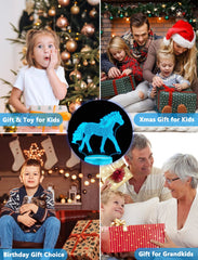 FULLOSUN remote control unlocks easy color changes for bedtime stories.