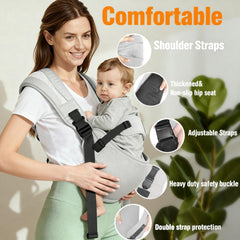 FUNITO multi-carry-options-hip-side-back enables comfortable carry in different positions.
