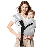 FUNITO toddler carrier dual-strap-adjustment for a secure, customizable fit.