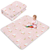 Funtery goose playmat close-up design for tummy time and sensory play.