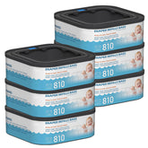 Fununcat Jumbo Square Refill for Diaper Genie with odor-barrier tech keeps nursery fresh.