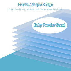 Fununcat Jumbo Square refill for Genie Compact pails fits snugly and controls smells.